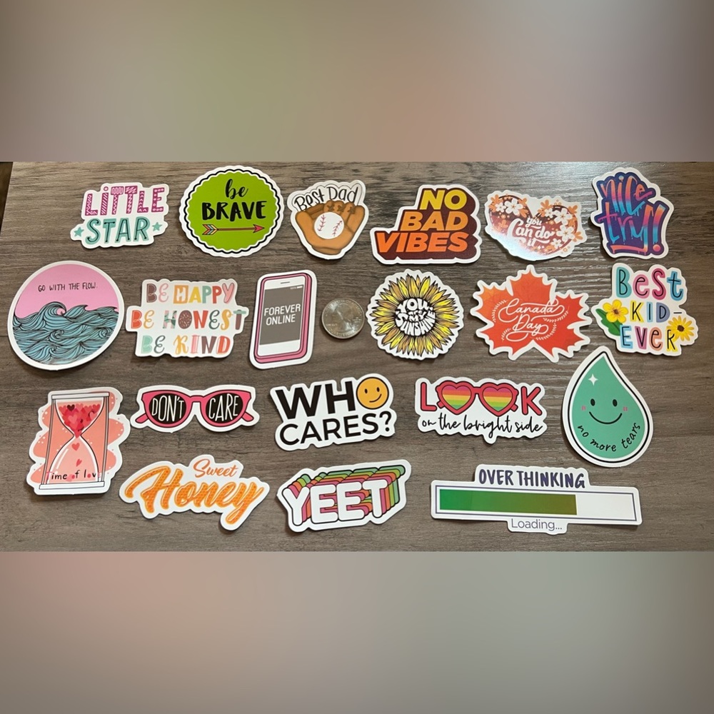 Random waterproof sticker Bundle